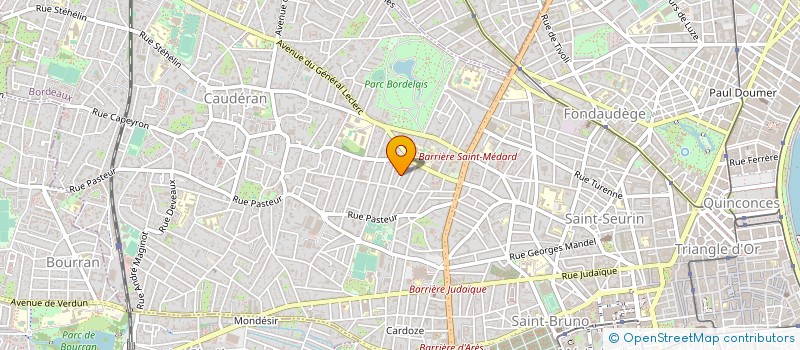 localisation de l'entreprise MONSIEUR CHARLES CHATELAIN à BORDEAUX