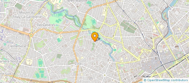 localisation de l'entreprise MONSIEUR CHARLES CHAUCHAT-ROZIER à LA BAULE-ESCOUBLAC