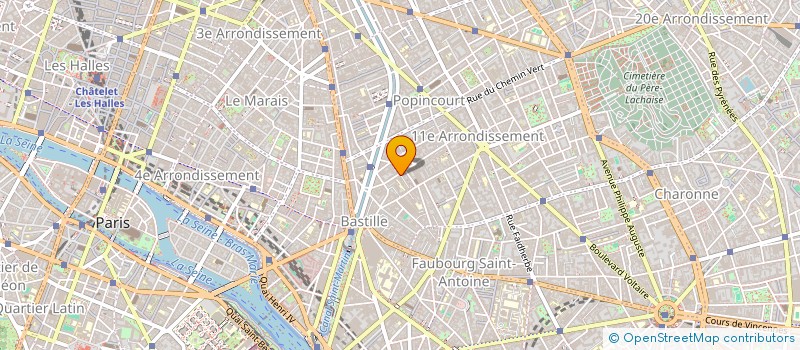 localisation de l'entreprise MONSIEUR CHARLES CHEMAMA  PARIS