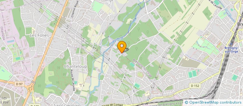 localisation de l'entreprise MONSIEUR CHARLES CHEVALIER à BRETIGNY-SUR-ORGE