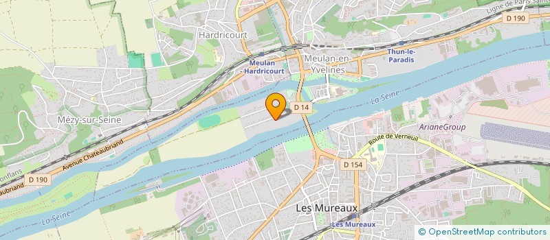 localisation de l'entreprise MONSIEUR CHARLES CHEVALLIER  MEULAN-EN-YVELINES