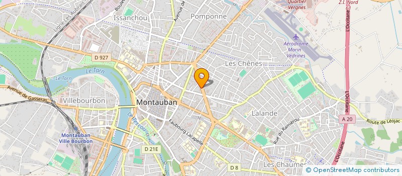 localisation de l'entreprise MONSIEUR CHARLES CHIAROVANO  MONTAUBAN