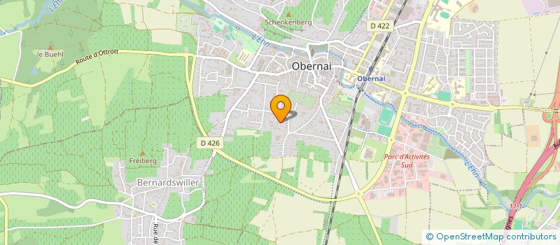 localisation de l'entreprise MONSIEUR CHARLES CHIOLO à OBERNAI