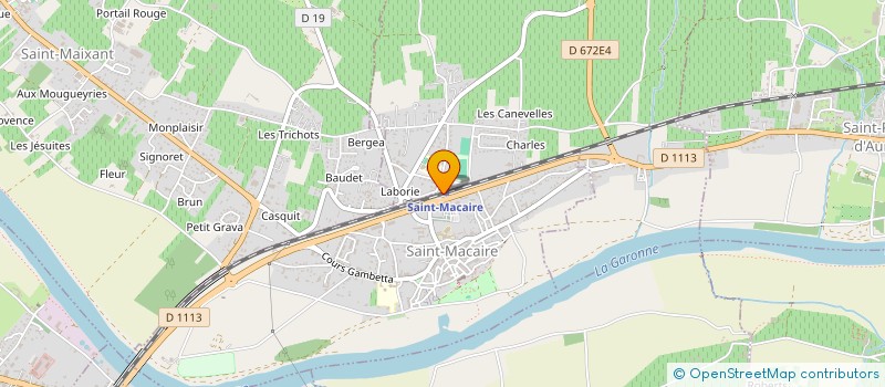 localisation de l'entreprise MONSIEUR CHARLES CHOUCROUN  SAINT-MACAIRE