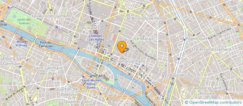 localisation de l'entreprise MONSIEUR CHARLES CLAIRET  PARIS