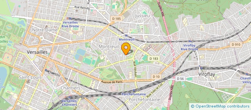 localisation de l'entreprise MONSIEUR CHARLES CLAVIER à VERSAILLES