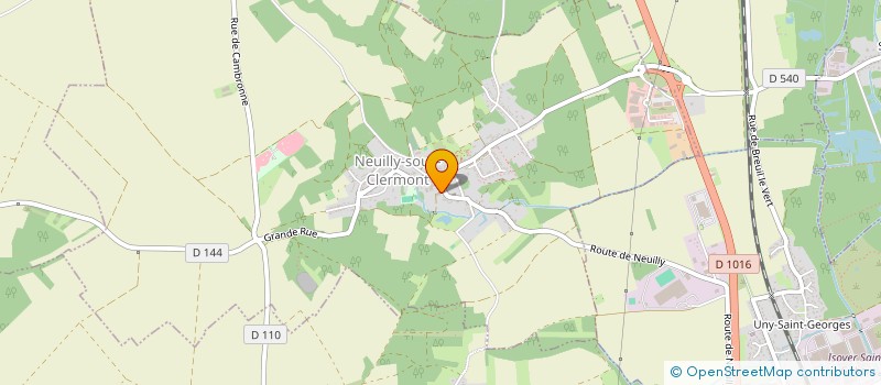 localisation de l'entreprise MONSIEUR CHARLES-CLEMENT ANDRADE  NEUILLY-SOUS-CLERMONT