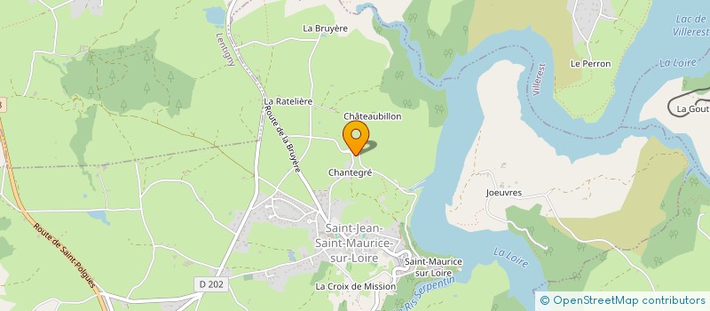 localisation de l'entreprise MONSIEUR CHARLES CLOUVEL  VILLEMONTAIS