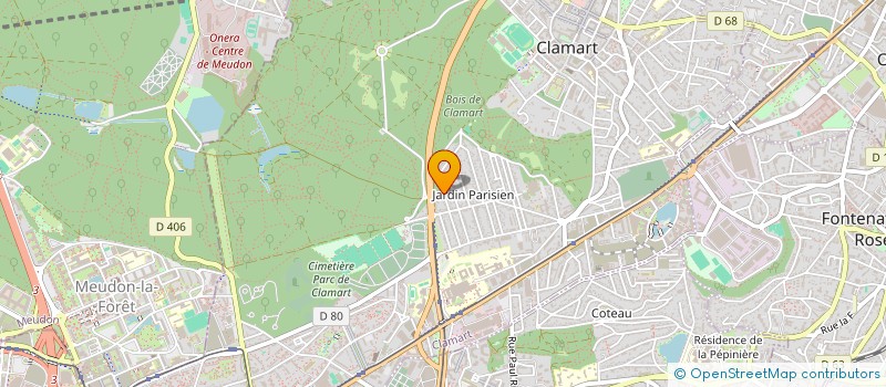 localisation de l'entreprise MONSIEUR CHARLES COCHETEAU à CLAMART