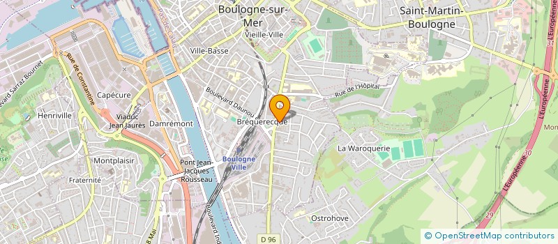 localisation de l'entreprise MONSIEUR CHARLES COLL à BOULOGNE-SUR-MER