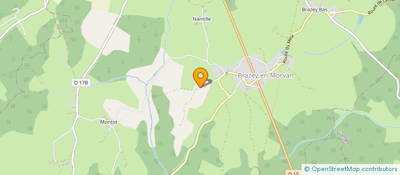 localisation de l'entreprise MONSIEUR CHARLES COLLENOT  BLANOT