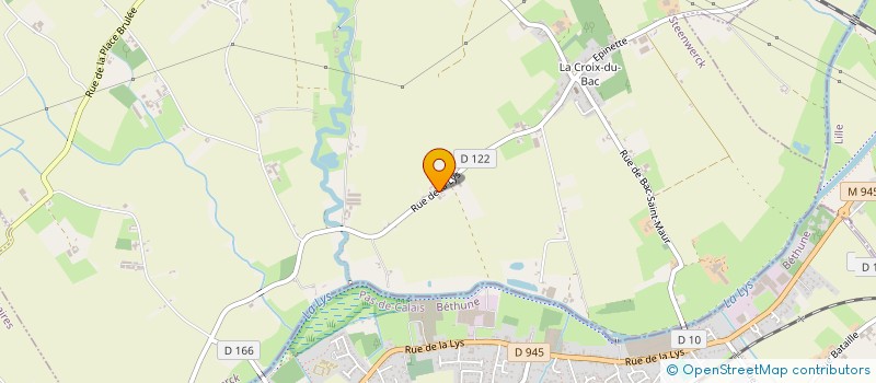 localisation de l'entreprise MONSIEUR CHARLES COLLIN  STEENWERCK