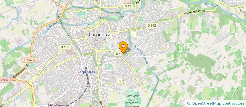 localisation de l'entreprise MONSIEUR CHARLES COLLURA à CARPENTRAS