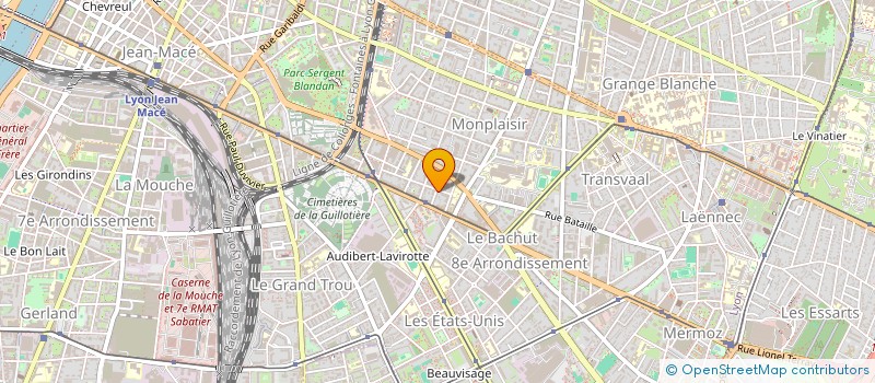 localisation de l'entreprise MONSIEUR CHARLES CONVERTINO  LYON