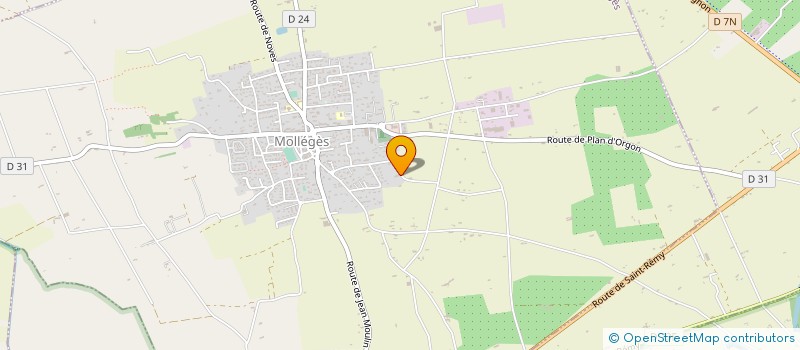 localisation de l'entreprise MONSIEUR CHARLES CORAZZINI à MOLLEGES