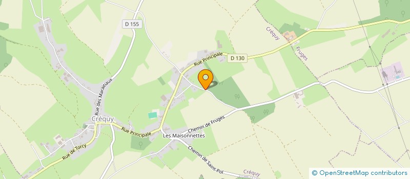 localisation de l'entreprise MONSIEUR CHARLES CORNU  CREQUY