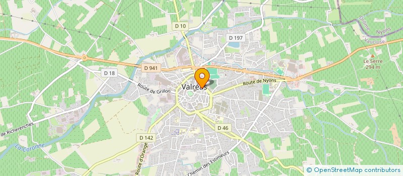 localisation de l'entreprise MONSIEUR CHARLES CORRE à VALREAS