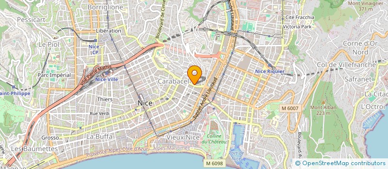 localisation de l'entreprise MONSIEUR CHARLES COSTAMAGNA à NICE