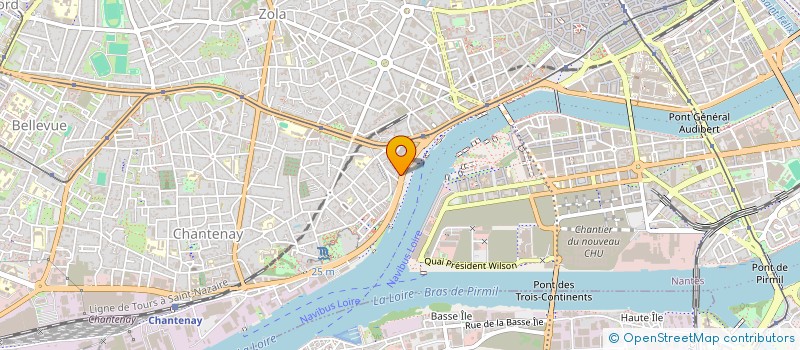 localisation de l'entreprise MONSIEUR CHARLES COTUREL à NANTES