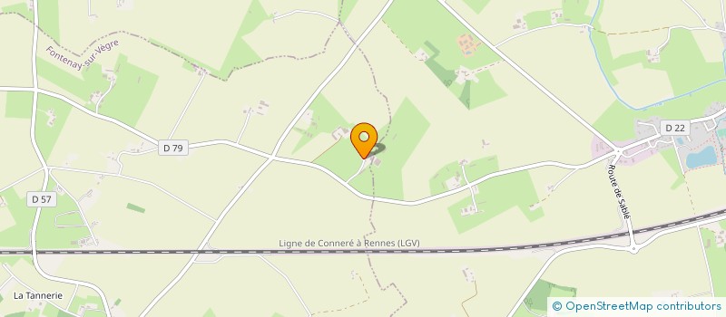 localisation de l'entreprise MONSIEUR CHARLES COUDREUSE  BRULON