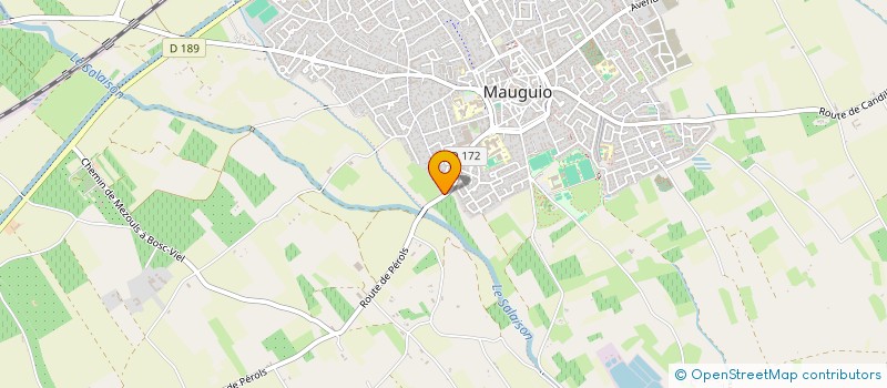 localisation de l'entreprise MONSIEUR CHARLES COURTOIS  MAUGUIO