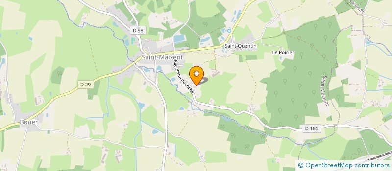 localisation de l'entreprise MONSIEUR CHARLES COUSIN  MELLERAY