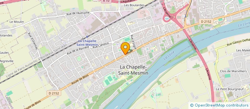 localisation de l'entreprise MONSIEUR CHARLES COUTENCEAU à LA CHAPELLE-SAINT-MESMIN