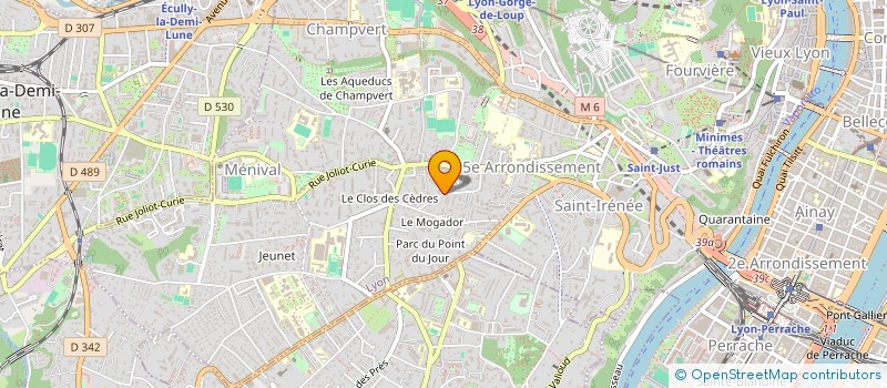 localisation de l'entreprise MONSIEUR CHARLES COUTIN  LYON