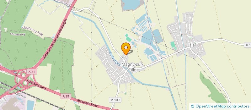 localisation de l'entreprise MONSIEUR CHARLES CUDEY  FAUVERNEY