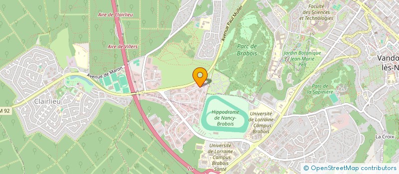localisation de l'entreprise MONSIEUR CHARLES CUNAT à VILLERS-LES-NANCY