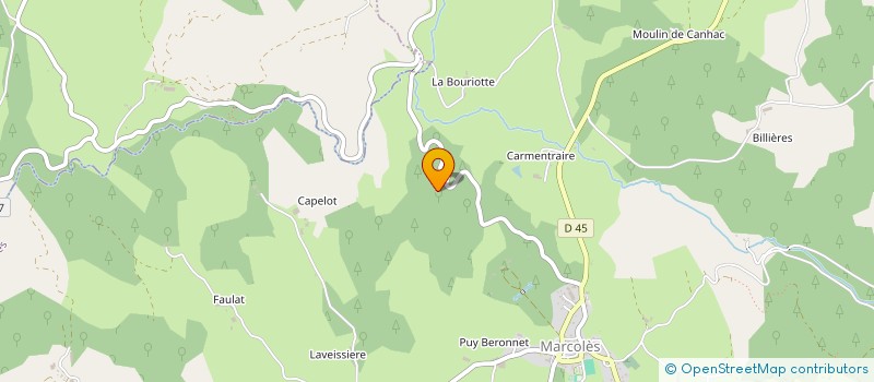 localisation de l'entreprise MONSIEUR CHARLES D'HUMIERES à MARCOLES