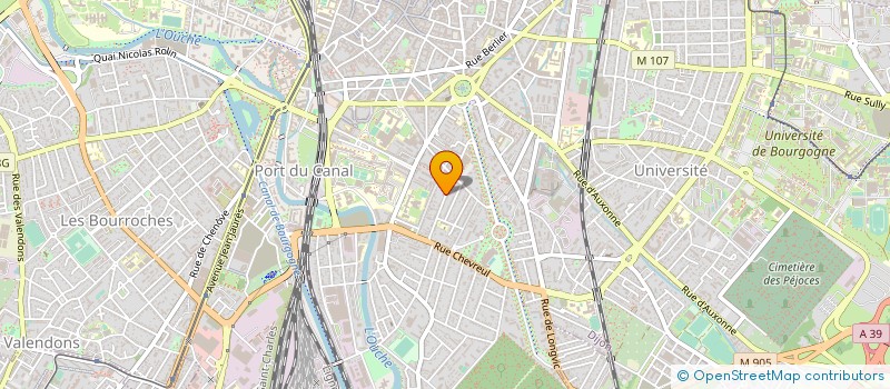 localisation de l'entreprise MONSIEUR CHARLES D'USSEL à DIJON