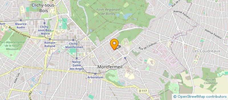 localisation de l'entreprise MONSIEUR CHARLES DA SILVA  MONTFERMEIL