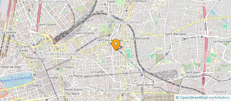 localisation de l'entreprise MONSIEUR CHARLES DAIEN à MARSEILLE