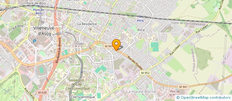 localisation de l'entreprise MONSIEUR CHARLES DARCAS  VILLENEUVE-D'ASCQ