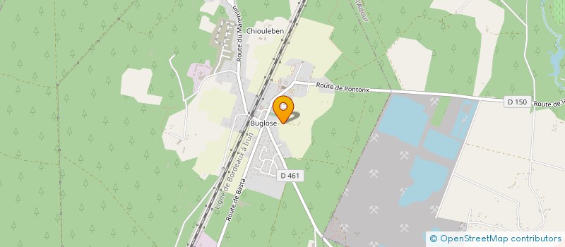 localisation de l'entreprise MONSIEUR CHARLES DARRACQ  GOURBERA