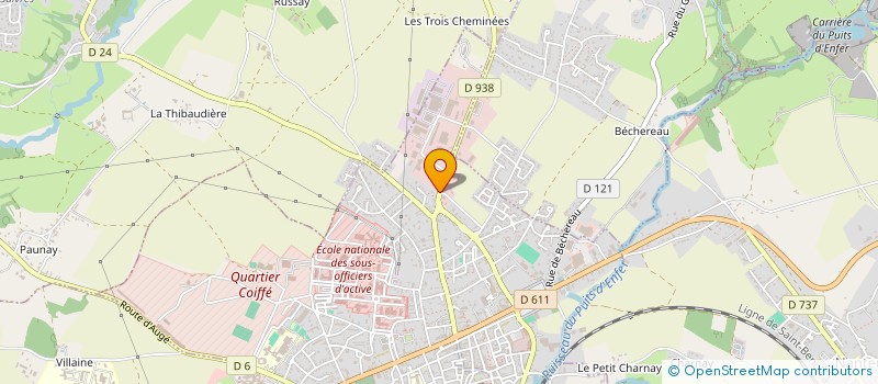 localisation de l'entreprise MONSIEUR CHARLES DARRAS à SAINT-MAIXENT-L'ECOLE