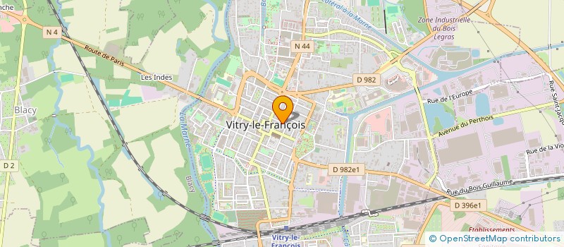 localisation de l'entreprise MONSIEUR CHARLES DAUTEL  VITRY-LE-FRANCOIS
