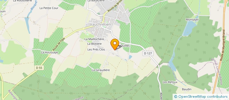 localisation de l'entreprise MONSIEUR CHARLES DE BRISSAC à BRISSAC LOIRE AUBANCE