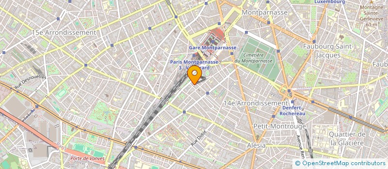 localisation de l'entreprise MONSIEUR CHARLES DE CASTELBAJAC  PARIS