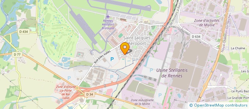 localisation de l'entreprise MONSIEUR CHARLES DE CHABOT  SAINT-JACQUES-DE-LA-LANDE