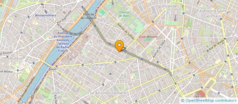 localisation de l'entreprise MONSIEUR CHARLES DE CLERCK  PARIS