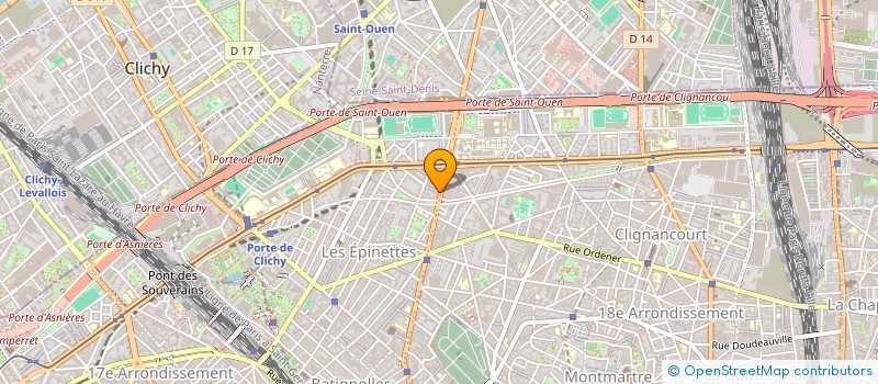 localisation de l'entreprise MONSIEUR CHARLES DE GAYARDON DE FENOYL  PARIS