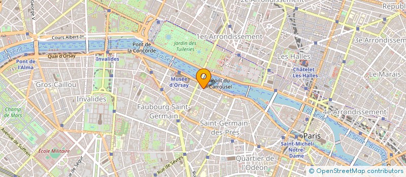 localisation de l'entreprise MONSIEUR CHARLES DE LAUZUN  PARIS