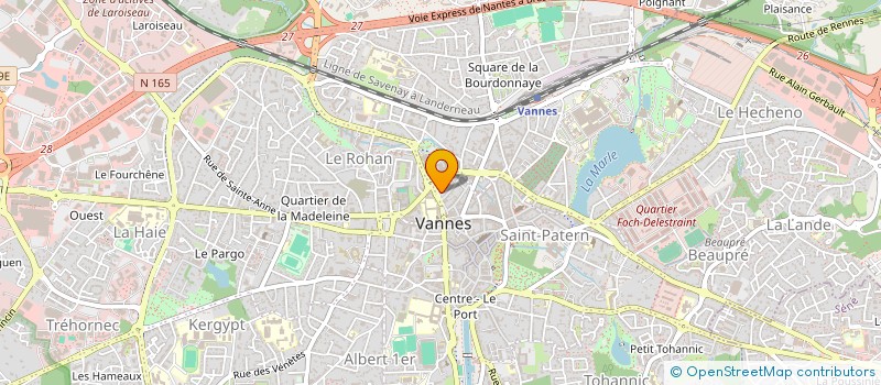localisation de l'entreprise MONSIEUR CHARLES DE LEPINEAU à VANNES