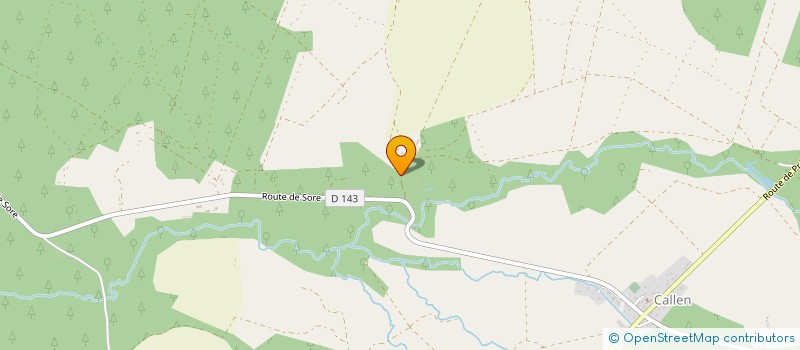 localisation de l'entreprise MONSIEUR CHARLES DE MONTELIER  CALLEN