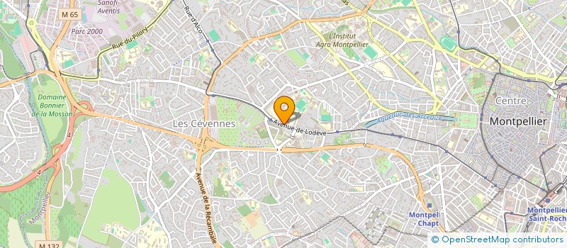 localisation de l'entreprise MONSIEUR CHARLES DEBAS à MONTPELLIER