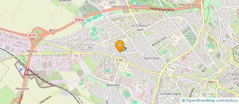 localisation de l'entreprise MONSIEUR CHARLES DECHANTELOUP à CAEN