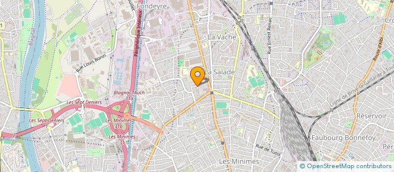 localisation de l'entreprise MONSIEUR CHARLES DEFER  TOULOUSE