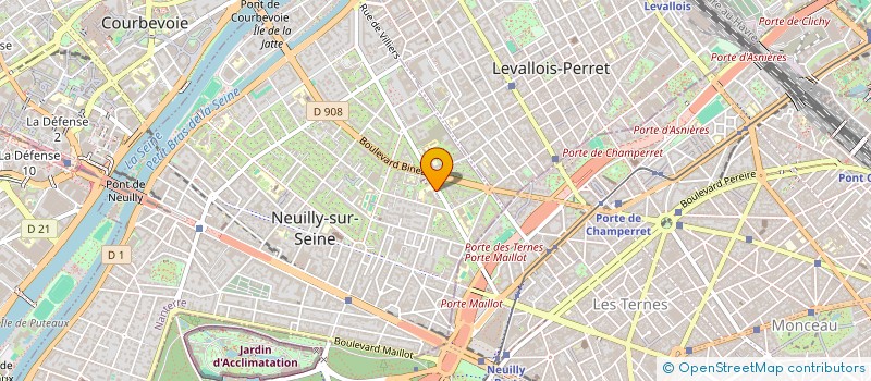 localisation de l'entreprise MONSIEUR CHARLES DEJEAN à NEUILLY-SUR-SEINE